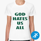 Женская спортивная футболка