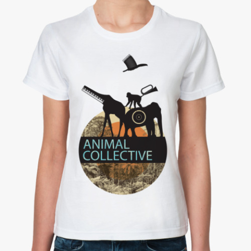 Классическая футболка Animal Collective