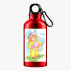 Металлическая бутылка 400 мл UV-DTF