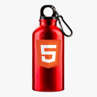 Металлическая бутылка 400 мл UV-DTF