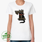 Женская футболка органик