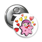 Магнит-открывашка 58 мм Монстрик