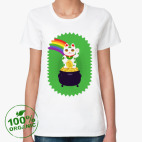 Женская футболка органик