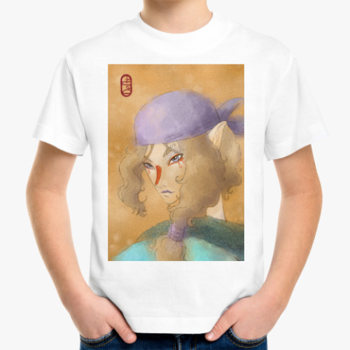 Детская футболка 'Мононоке'