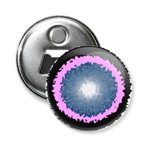 Магнит-открывашка с принтом прилив