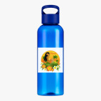 Прозрачная спортивная бутылка