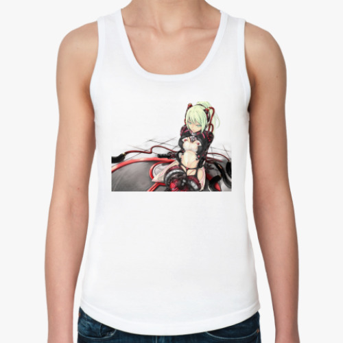 Женская майка с принтом Anime art