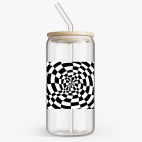 Банка с бамбуковой крышкой