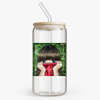 Банка с бамбуковой крышкой