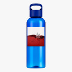 Прозрачная спортивная бутылка