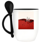 Кружка с ложкой