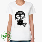 Женская футболка органик