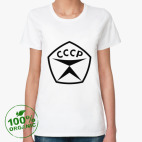 Женская футболка органик