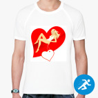 Мужская спортивная футболка