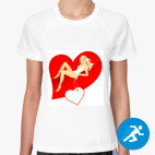 Женская спортивная футболка