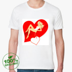 Мужская футболка органик