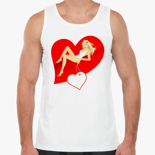 Майка с принтом Мое сердце