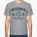 Классическая футболка Science