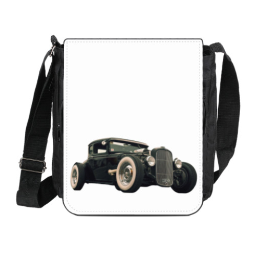 Сумка на плечо (мини-планшет) с принтом HotRoad