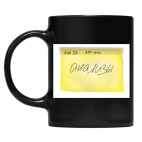 Кружка цветная UV-DTF