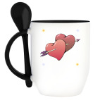 Кружка с ложкой