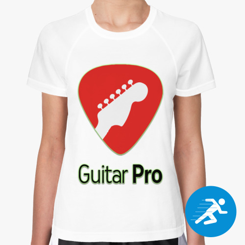 Женская спортивная футболка Guitar Pro