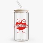 Банка с бамбуковой крышкой