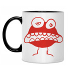 Кружка двухцветная