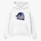 Толстовка худи оверсайз