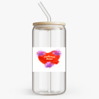 Банка с бамбуковой крышкой