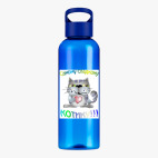 Прозрачная спортивная бутылка