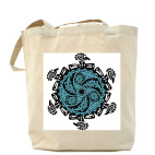 Холщовая сумка шоппер Узор