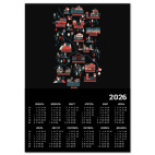 Карта сериала Ходячие мертвецы