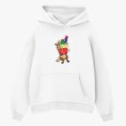 Толстовка худи оверсайз