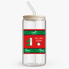 Банка с бамбуковой крышкой