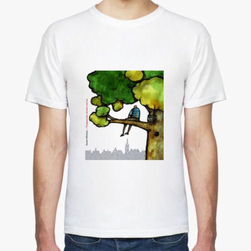 Футболка с принтом Мёллер