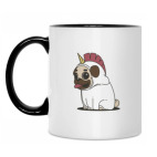 Кружка двухцветная