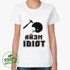 Женская футболка органик