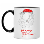 Кружка двухцветная