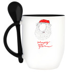 Кружка с ложкой