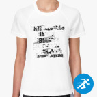 Женская спортивная футболка