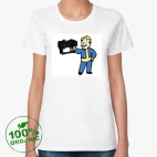 Женская футболка органик