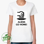 Женская футболка органик