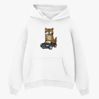 Толстовка худи оверсайз