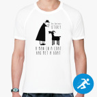 Мужская спортивная футболка