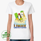 Женская футболка органик