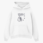 Толстовка худи оверсайз