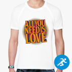 Мужская спортивная футболка