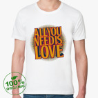 Мужская футболка органик