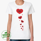 Женская футболка органик